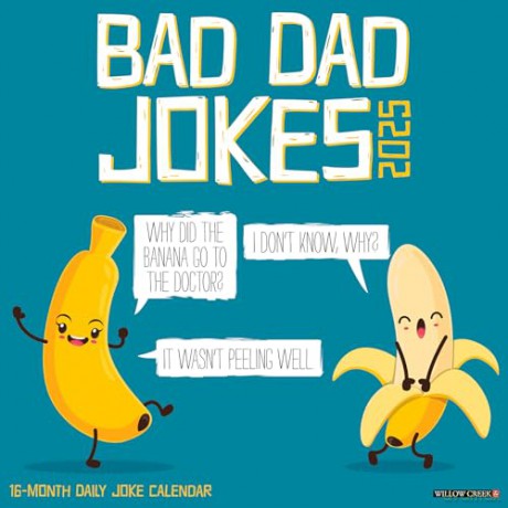 Bad Dad Jokes 2025 Wall [KSIĄŻKA]