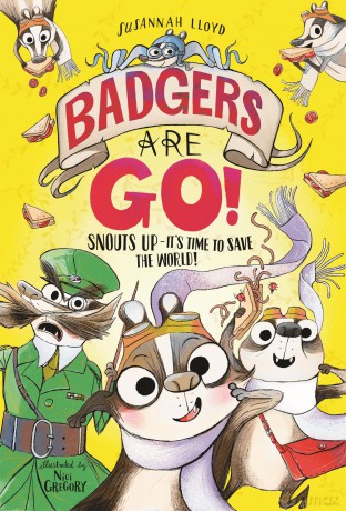 Badgers Are Go! - Susannah Lloyd [KSIĄŻKA]