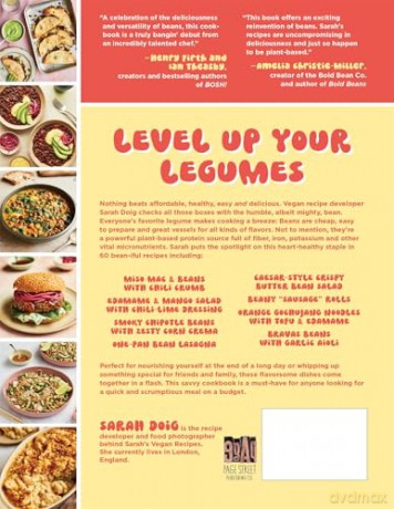 Bangin' Beans: 60 Vibrant Vegan Meals Powered by Plant-Based Protein - Sarah Doig [KSIĄŻKA]