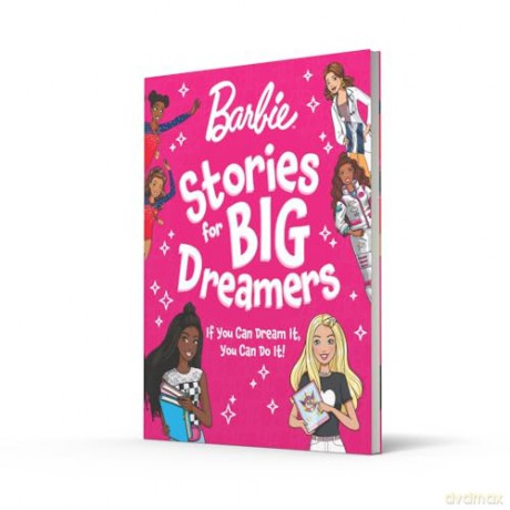 Barbie Stories for Big Dreamers Treasury: You Can Be Anything! An inspiring collection of stories, the perfect gift for kids aged 3, 4, 5, 6, 7 years - Barbie [KSIĄŻKA]