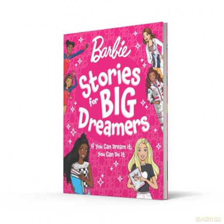 Barbie Stories for Big Dreamers Treasury: You Can Be Anything! An inspiring collection of stories, the perfect gift for kids aged 3, 4, 5, 6, 7 years - Barbie [KSIĄŻKA]