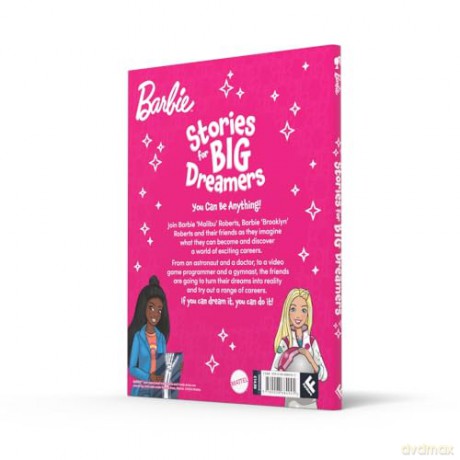 Barbie Stories for Big Dreamers Treasury: You Can Be Anything! An inspiring collection of stories, the perfect gift for kids aged 3, 4, 5, 6, 7 years - Barbie [KSIĄŻKA]