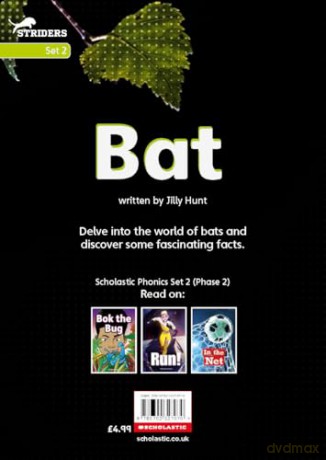 Bat - Little Wandle high-low decodable reader for ages 7+ (Striders Phonics Readers) - Jilly Hunt [KSIĄŻKA]