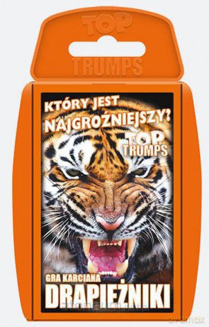 Top Trumps karty - Drapieżniki [GRA]