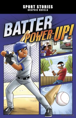 Batter Power-Up! (Sport Stories Graphic Novels) - Jake Maddox [KSIĄŻKA]