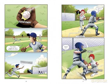 Batter Power-Up! (Sport Stories Graphic Novels) - Jake Maddox [KSIĄŻKA]