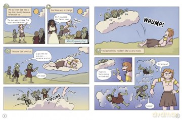 Battle of the Titans: A Modern Graphic Greek Myth (Mythology Graphics) - Stephanie Peters [KSIĄŻKA]