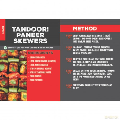 BBQ Easy Eats Recipe Book: 10 Minute Prep - BBQ Gifts For Men - Bee Three Books [KSIĄŻKA]