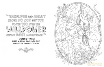 Be Bold, Be Brave: A Colouring Book to Inspire and Empower Girls Everywhere - Amy Blackwell [KSIĄŻKA]