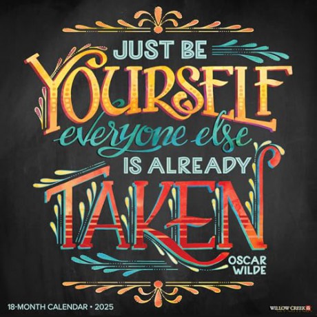 Be Yourself 2025 Wall [KSIĄŻKA]