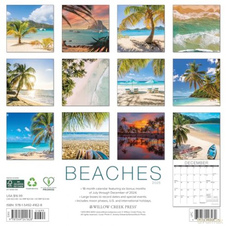 Beaches 2025 Wall [KSIĄŻKA]