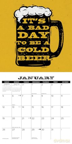 Beer-Through the Years 2025 Wall [KSIĄŻKA]