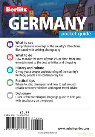 Berlitz Pocket Guide Germany (Travel Guide with Dictionary) (Berlitz Pocket Guides, 615) [KSIĄŻKA]