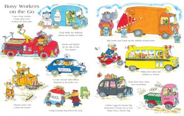 Best Lowly Worm Book Ever: A jam-packed classic illustrated children's adventure through the wonderful world of Richard Scarry. - Richard Scarry [KSIĄŻKA]