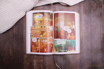 Bible Origins (Portions of the New Testament + Graphic Novel Origin Stories), Deluxe Edition, Leathersoft, Tan: The Underground Story - Zondervan [KOMIKS]