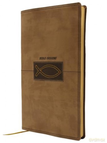 Bible Origins (Portions of the New Testament + Graphic Novel Origin Stories), Deluxe Edition, Leathersoft, Tan: The Underground Story - Zondervan [KOMIKS]