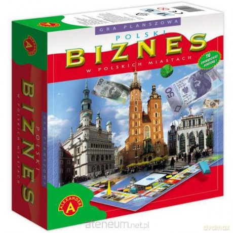 Gra planszowa polski biznes w polskich miastach [GRA]