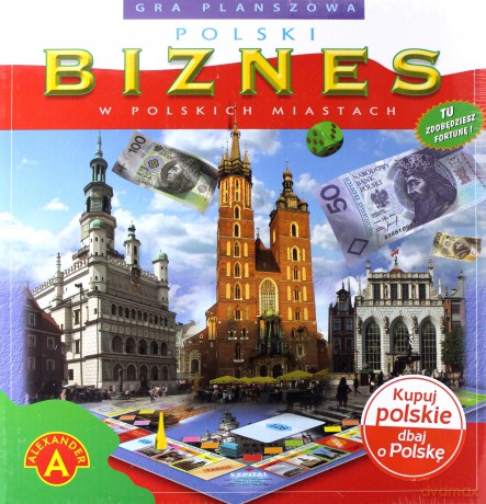 Gra planszowa polski biznes w polskich miastach [GRA]