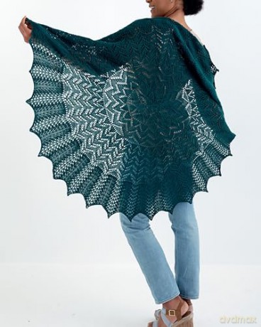Big Book of Knitted Shawls: 35 Patterns in a Variety of Beautiful Yarns, Styles, and Stitches - Jen Lucas [KSIĄŻKA]