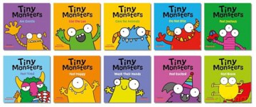 Big Emotions Tiny Monsters 10-Book Collection: Manners, Behaviours and Feelings [KSIĄŻKA]