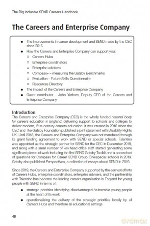 Big Inclusive SEND Careers Handbook - Jenny Connick [KSIĄŻKA]