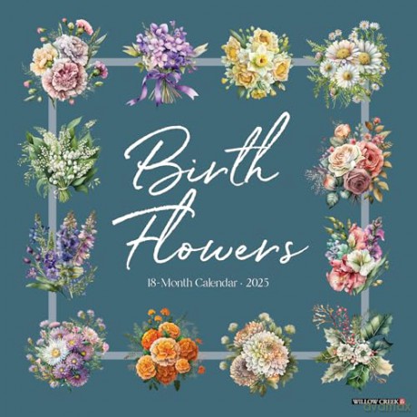Birth Flowers 2025 Wall [KSIĄŻKA]