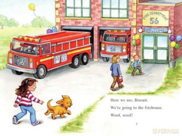 Biscuit Visits the Firehouse (My First I Can Read) - Alyssa Satin Capucilli [KSIĄŻKA]