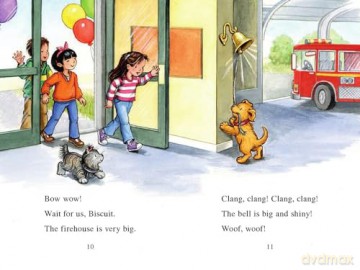 Biscuit Visits the Firehouse (My First I Can Read) - Alyssa Satin Capucilli [KSIĄŻKA]