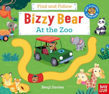 Bizzy Bear: Find and Follow At the Zoo - Benji Davies [KSIĄŻKA]