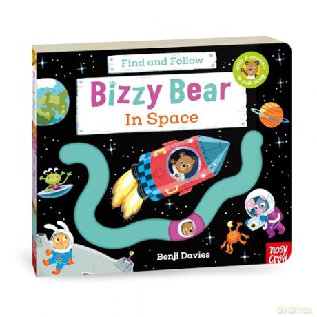 Bizzy Bear: Find and Follow In Space - Benji Davies [KSIĄŻKA]