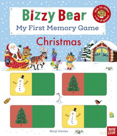 Bizzy Bear: My First Memory Game Book: Christmas - Benji Davies [KSIĄŻKA]