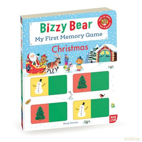 Bizzy Bear: My First Memory Game Book: Christmas - Benji Davies [KSIĄŻKA]