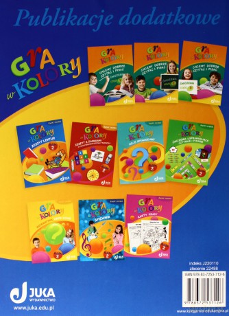 Gra w kolory kl. 2 Zeszyt lektur [KSIĄŻKA]