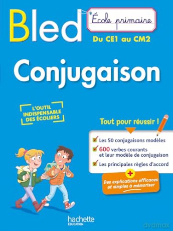 BLED Ecole Primaire Conjugaison Du CE1 au CM2 - Daniel Berlion [KSIĄŻKA]