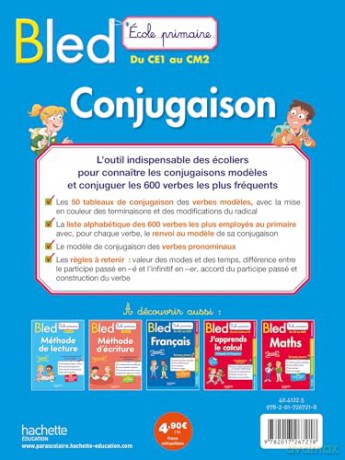 BLED Ecole Primaire Conjugaison Du CE1 au CM2 - Daniel Berlion [KSIĄŻKA]