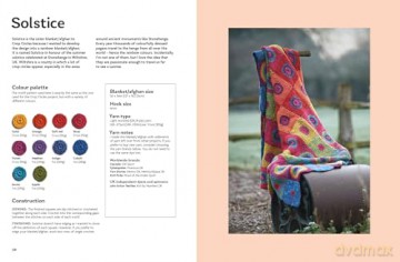 Block-by-Block Blankets and Afghans: Rainbow granny square designs to crochet - Amanda Perkins [KSIĄŻKA]