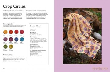 Block-by-Block Blankets and Afghans: Rainbow granny square designs to crochet - Amanda Perkins [KSIĄŻKA]