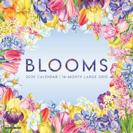 Blooms-Large Grid 2025 Wall [KSIĄŻKA]