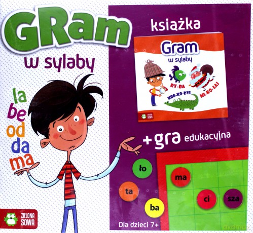 Gram w sylaby książka + gra [KSIĄŻKA]