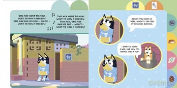 Bluey: Bluey and Bingo's Book of Singy Things: Tabbed Board Book - Bluey [KSIĄŻKA]