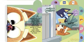 Bluey: Bluey and Bingo's Book of Singy Things: Tabbed Board Book - Bluey [KSIĄŻKA]