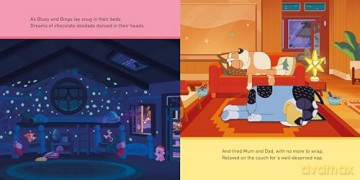 Bluey: Bluey's Night Before Christmas - Bluey [KSIĄŻKA]