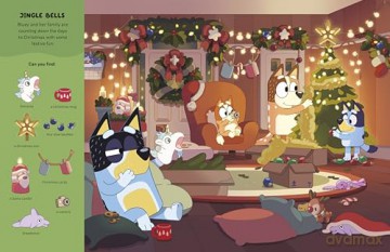 Bluey: Where's Bluey At Christmas: A Search-and-Find Book - Bluey [KSIĄŻKA]