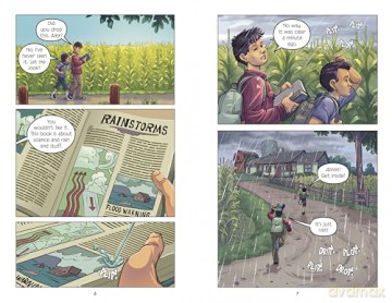 Book of Storms: A Graphic Novel (Library of Doom Graphic Novels) - Daniel Montgomery Cole Mauleón [KOMIKS]