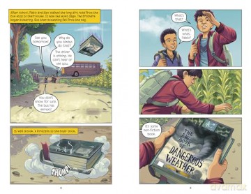 Book of Storms: A Graphic Novel (Library of Doom Graphic Novels) - Daniel Montgomery Cole Mauleón [KOMIKS]