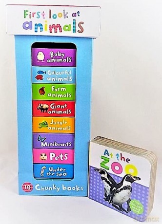 Book Tower: First Look At Animals [KSIĄŻKA]