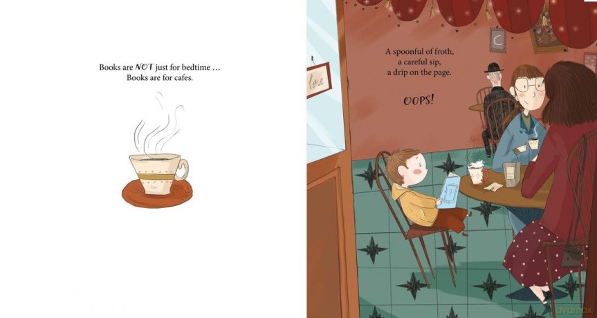 Books Are Not Just for Bedtime: a charming humorous celebration of reading no matter the time of day or where you are - Eleanor Pearson [KSIĄŻKA]