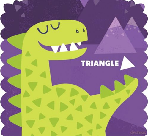 Books with Bumps: Dino Shapes [KSIĄŻKA]