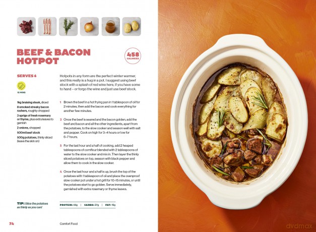 Bored of Lunch Six Ingredient Slow Cooker: All new easy calorie-counted recipes - Nathan Anthony [KSIĄŻKA]