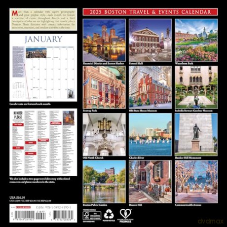 Boston 2025 Wall [KSIĄŻKA]